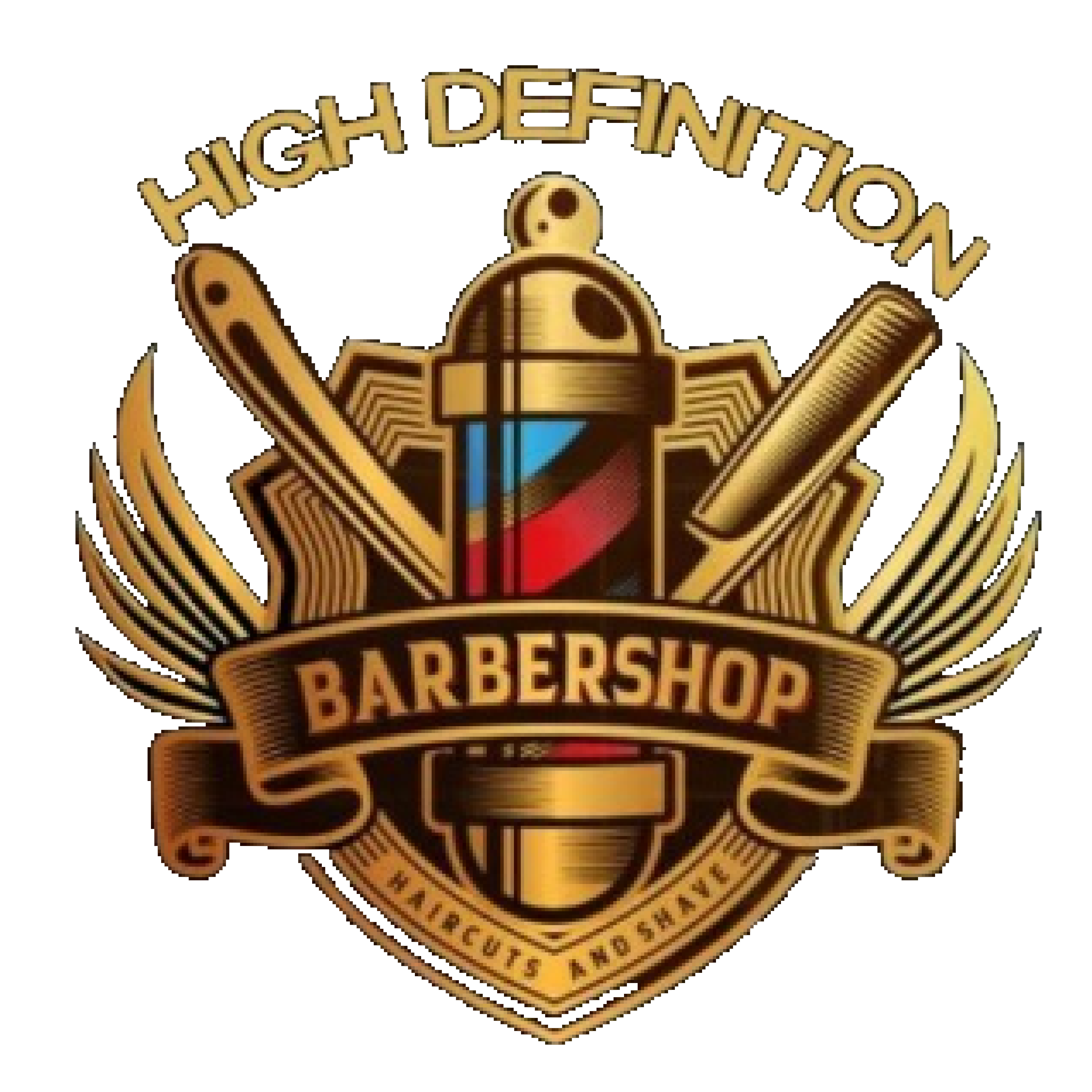 logo of high definition barbershop